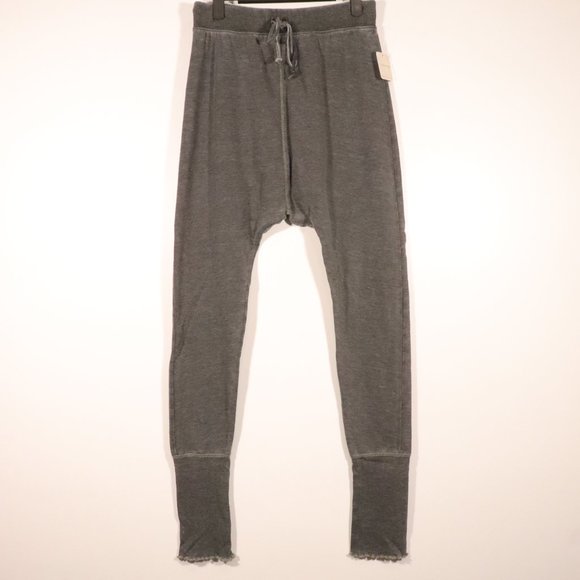 NWT Free People Cozy All Day Harem Legging in Washed Black - Picture 3 of 15